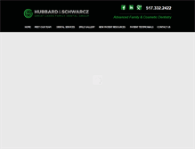 Tablet Screenshot of grhubbarddds.com